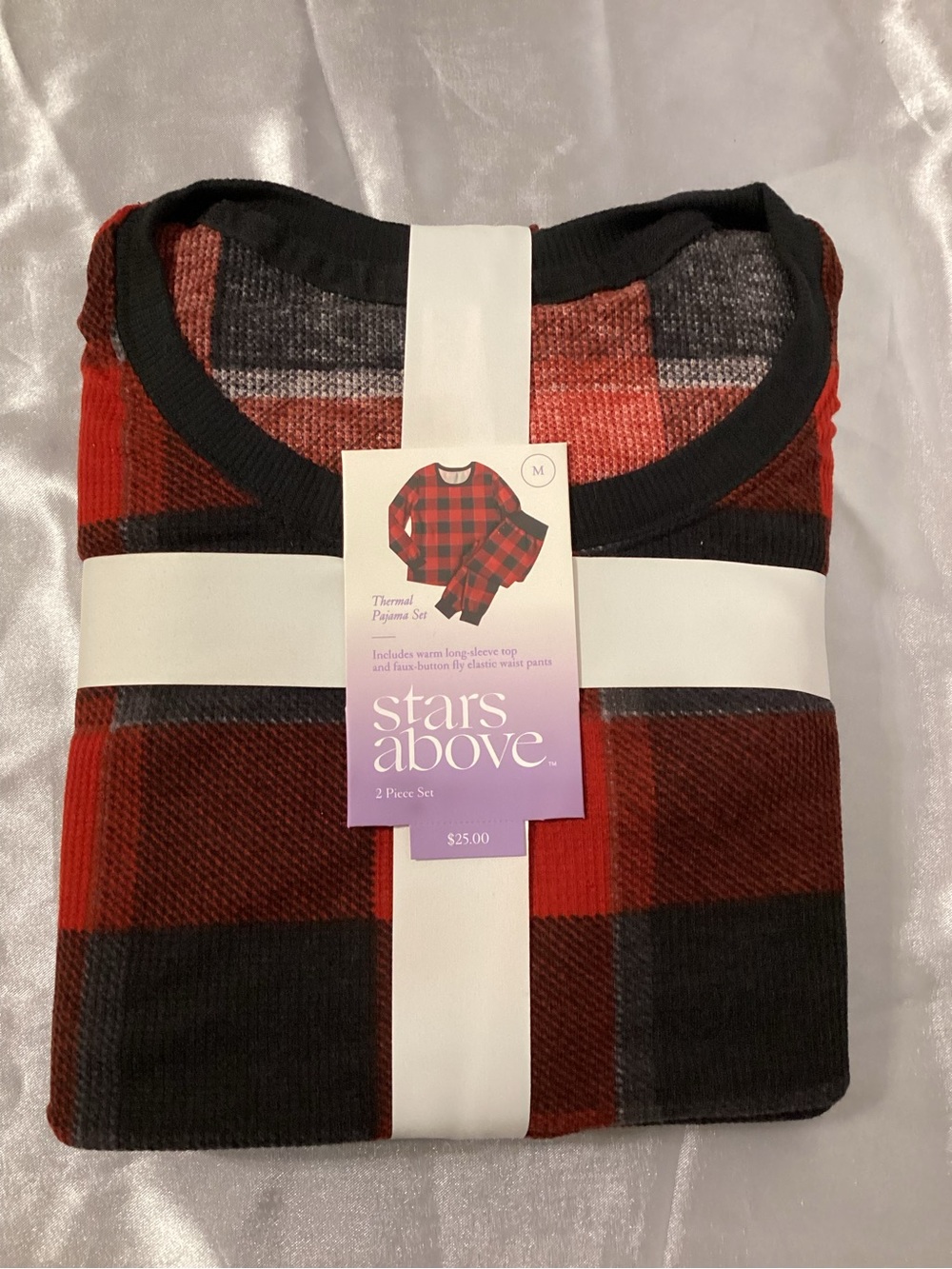 Buffalo Plaid Pajama Set by Stars Above